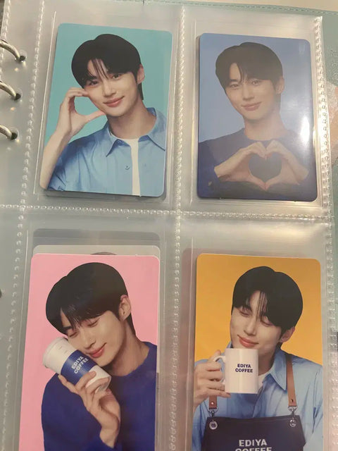 Byeon Woo-seok Ediya photocard, selling as a set.