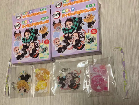 Demon Slayer Original Art Exhibition Yura Yura Acrylic Stand Zenitsu Nezuko