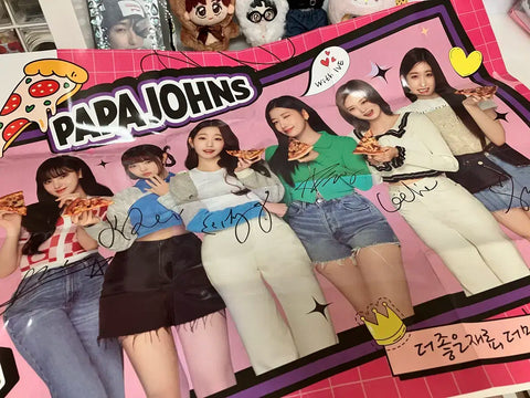 IVE Papa John's Poster