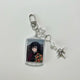 Demon Slayer Tomioka Giyu ID Photo Beaded Keyring