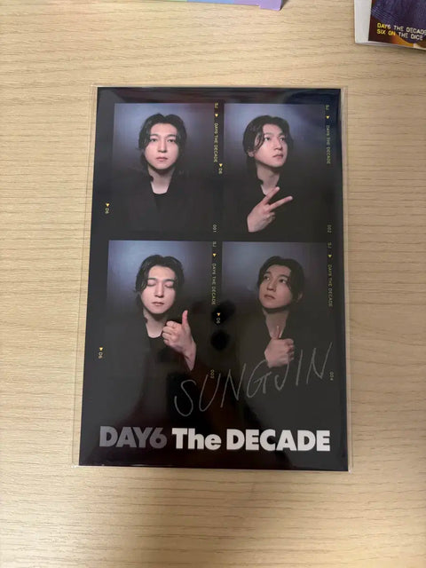 Day6 Sungjin four-cut photo