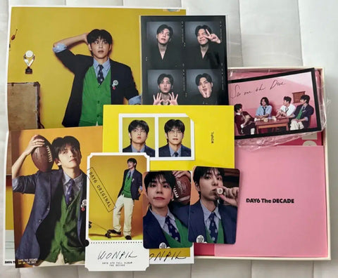 Dice Wonpil Set - DAY6 The Decade Album Transfer