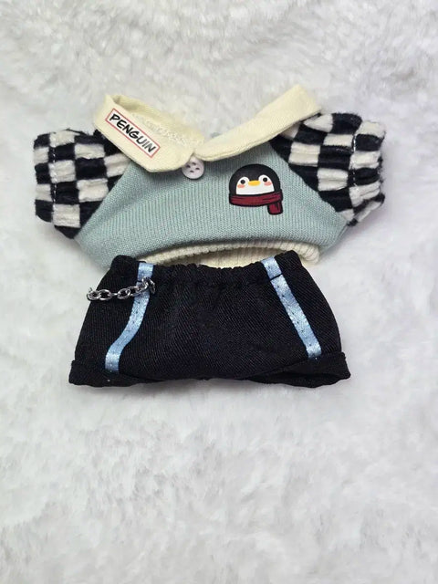10cm doll clothes tee and pants set lot
