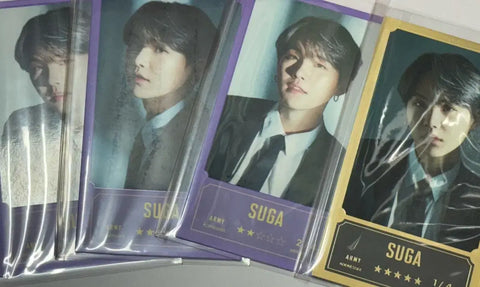 BTS SUGA photocard