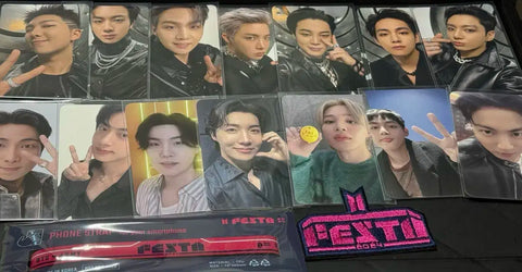 BTS Festa Photocard + Phone Strap + Patch Bundle Transfer