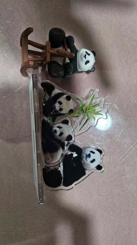 Fu Bao Figure + Rui and Hui Acrylic Set