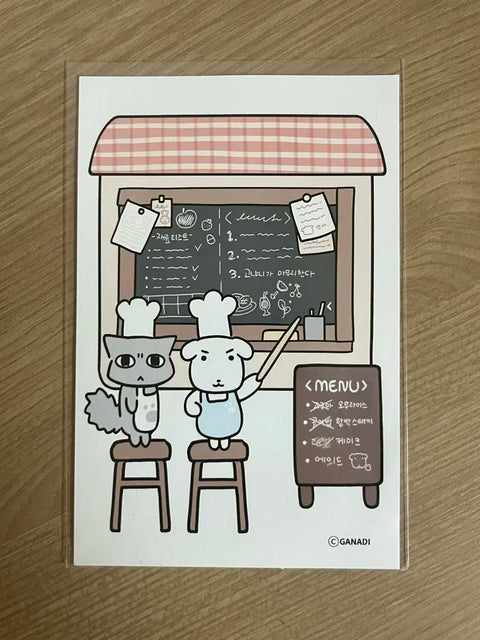 "Ga Na Da Postcard"