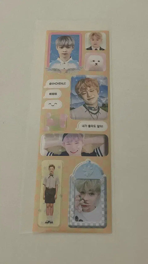 Chenle sticker NCT Dream My First and Last We Young We Go Up Hello Future