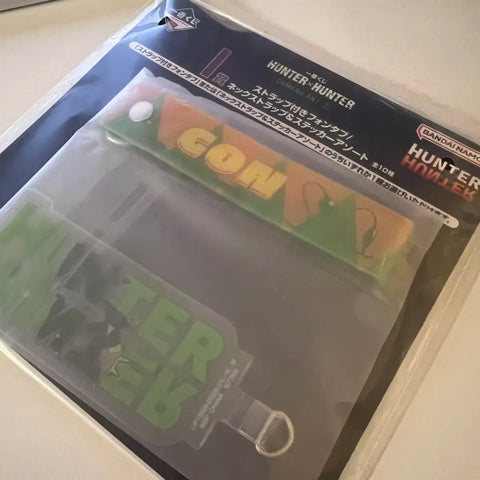 Hunter x Hunter Kuji I Prize Gon Strap Sticker Set