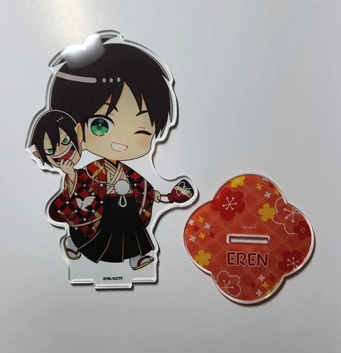 Attack on Titan Eren Yeager Basara Acrylic Stand (Unopened Display Item)