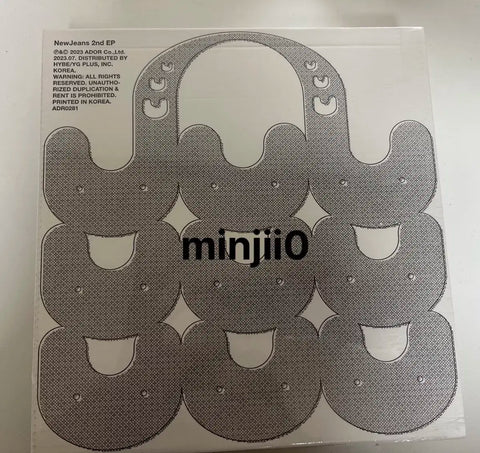 NewJeans njz Bunny Beach Bag Unopened Minji ver.