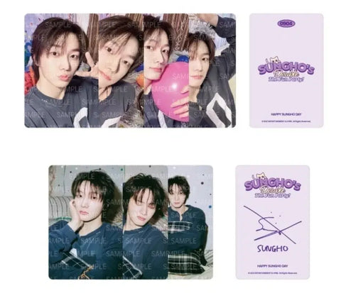 Bvndit Seongho Birthday MD Photocard Set Unopened