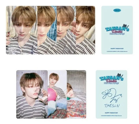 BOYNEXTDOOR Taesan Birthday MD Photocard Set Unopened Transfer