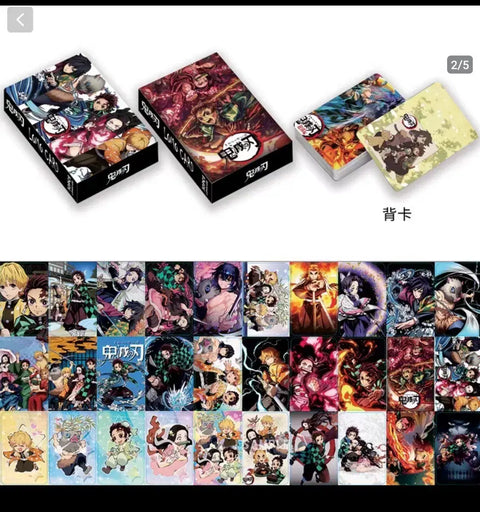 Demon Slayer card goods LOMO cards 30pcs high quality