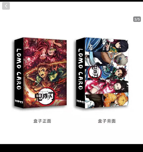 Demon Slayer card goods LOMO cards 30pcs high quality
