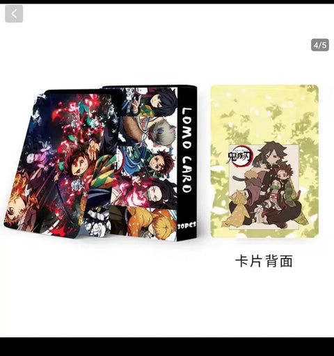 Demon Slayer card goods LOMO cards 30pcs high quality