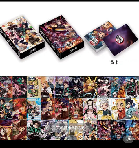 Demon Slayer card goods LOMO cards 30pcs high quality