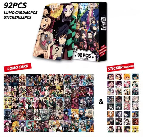 Demon Slayer Card 92pcs Set