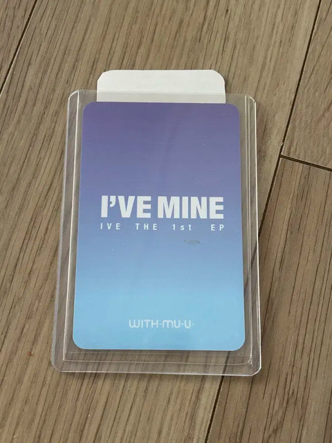 IVE LeeSeo Mine Withmuu photocard