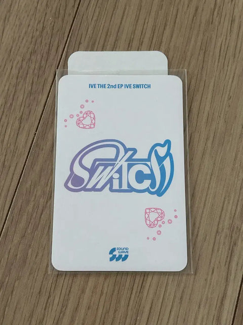 IVE Rei Mine Soundwave Lucky Draw photocard