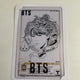 BTS Jimin T-money card
