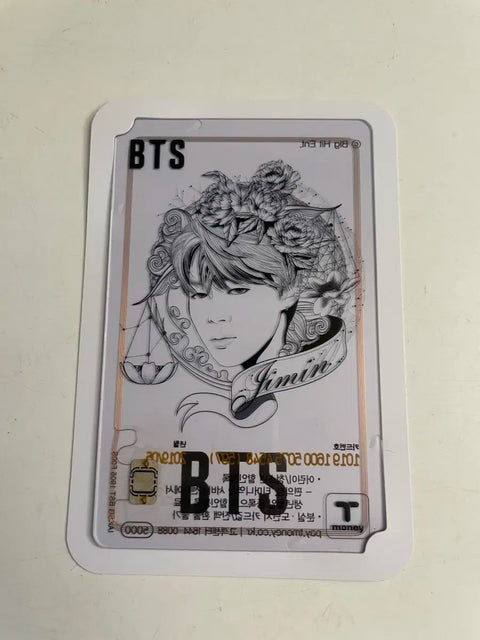BTS Jimin T-money card