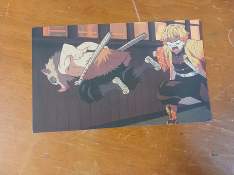 Demon Slayer Inosuke & Zenitsu Postcards