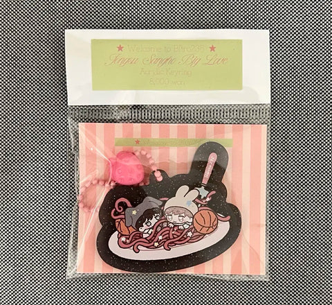 Garbage Time Gapta Heart-nim Jongsu Sangho Jong-Sang Spaghetti Acrylic Keychain Goods