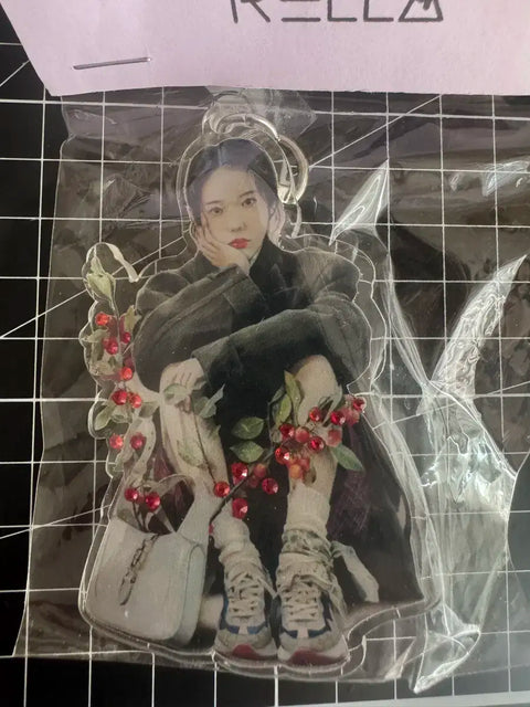 IU Resin Keychain