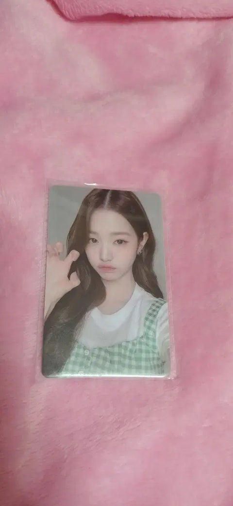 IVE Jang Wonyoung Papa John's photocard