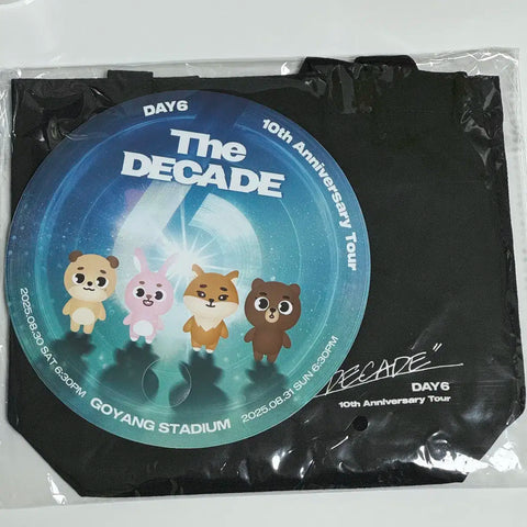 DAY6 Decade Goyang Concert Eco Bag + Fan