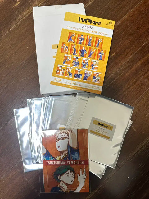 Below Cost) Unopened Haikyuu Poster Postcard Bundle, Includes Bonus