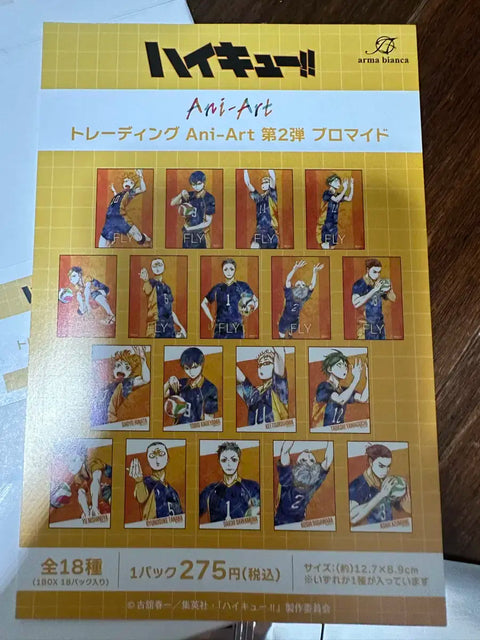 Below Cost) Unopened Haikyuu Poster Postcard Bundle, Includes Bonus