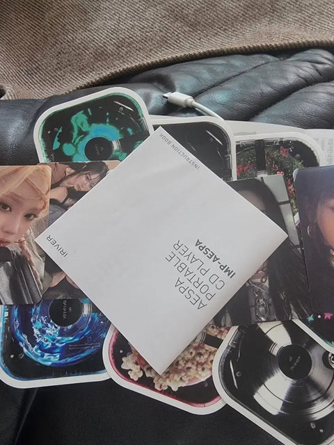 aespa CDP unboxing full set