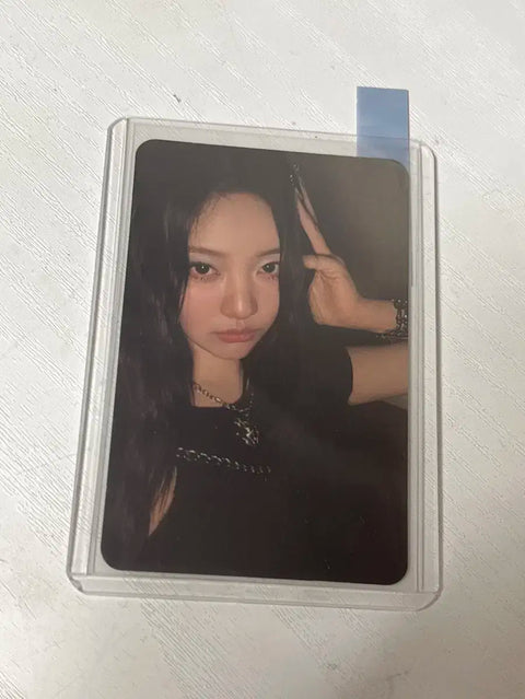aespa Ningning Giselle photocard Armageddon album photocard