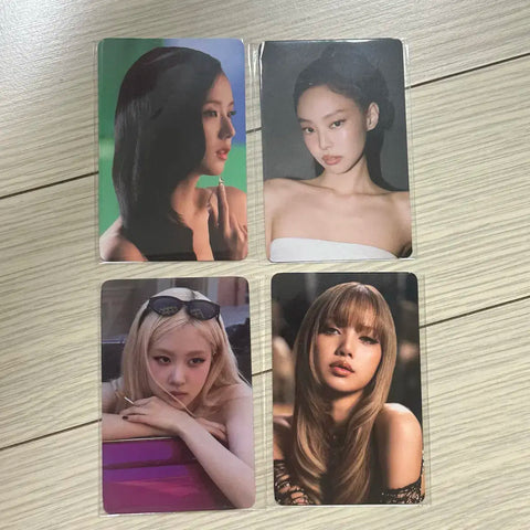 Blackpink photocards, 4 cards as a set