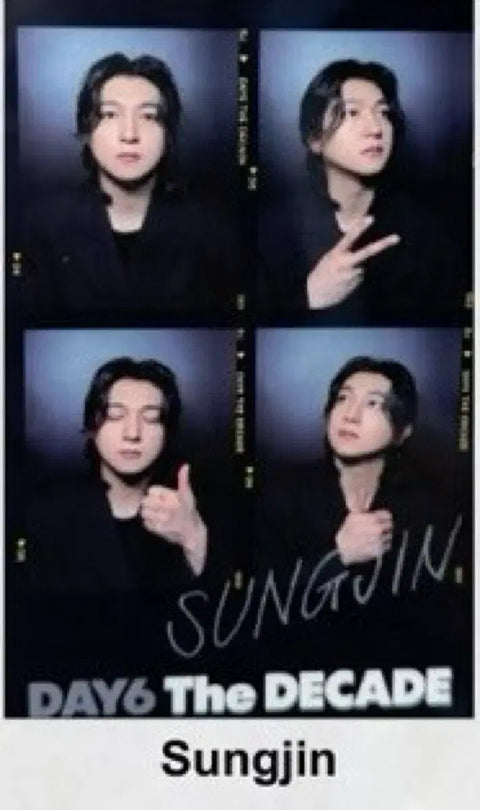 DAY6 The Decade Limited Edition Sungjin Photocard Transfer