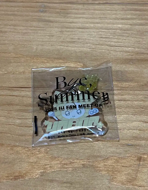 2025 IU Fan Meeting Early Pickup Ian Keyring Unopened, Same Day Shipping