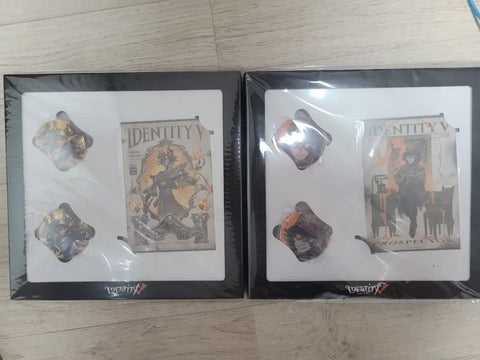 Identity V Norton Campbell Prospector Birthday Goods Can Badge Postcard Bundle