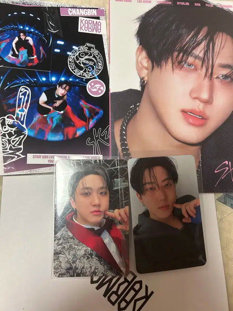 Bulk Stray Kids Karma Accordion Changbin Set