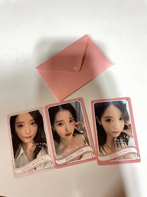 J.ESTINA IU photocard unboxing