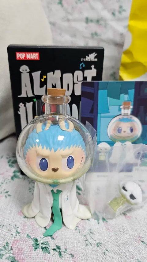 Authentic Labubu Clumsy Operation Figure - Flask