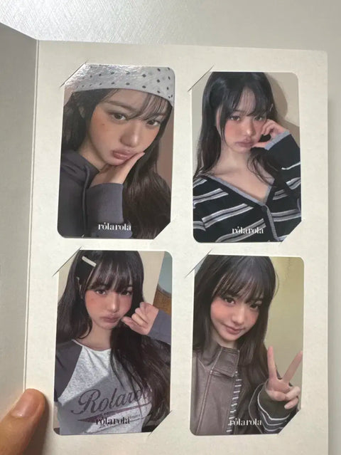 Jang Wonyoung Rolarola photocard set ₩21000