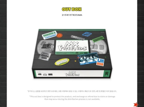 MONSTA X MX FRIENDS Fan-Con Unboxing DVD