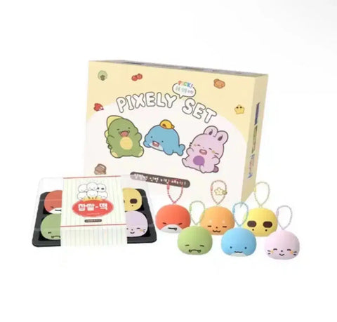 Pixel Sticky Rice Cake Set Doll Unopened