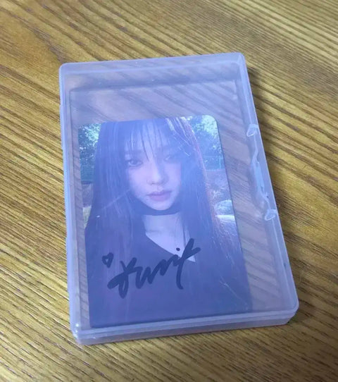 aespa Karina Autographed Photoccard