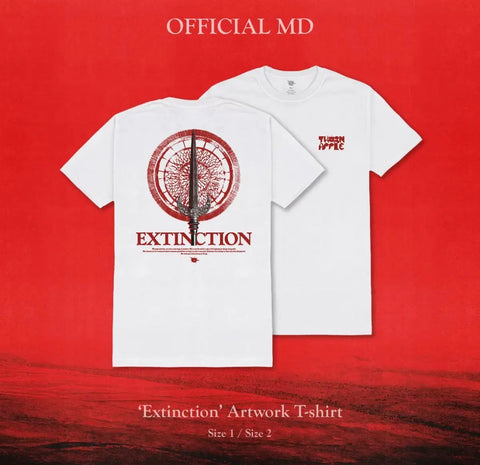Thornapple Concert Extinction T-shirt Size 1