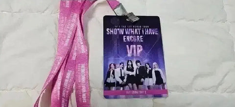 IVE Ive Encore Concert Encore VIP Entrance Necklace - Last Concert