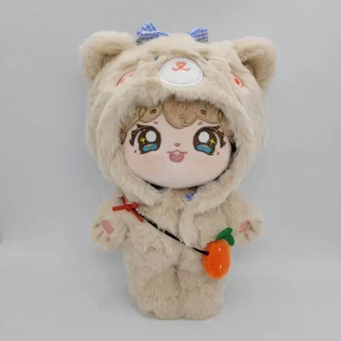 20cm Cotton Doll Jiomong Bear in Space Suit