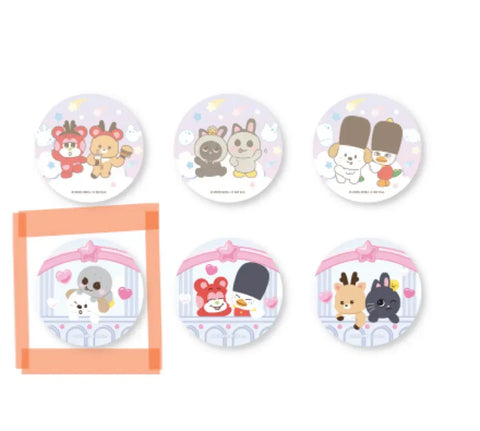 Japan Rise Park Cafe Random Can Badge Yongdol Meongnyong